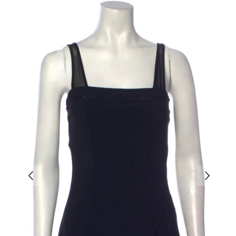 Marithe + Francois Girbaud Vintage Black Cravatatakiller Mini Dress Women’s  4 - Picture 7 of 9